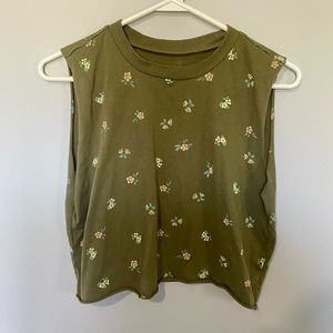 Floral Crop Top